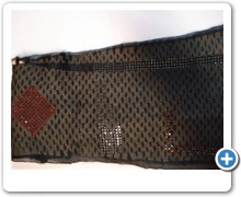 collection 1 elastic strass on spring-cut mink lining